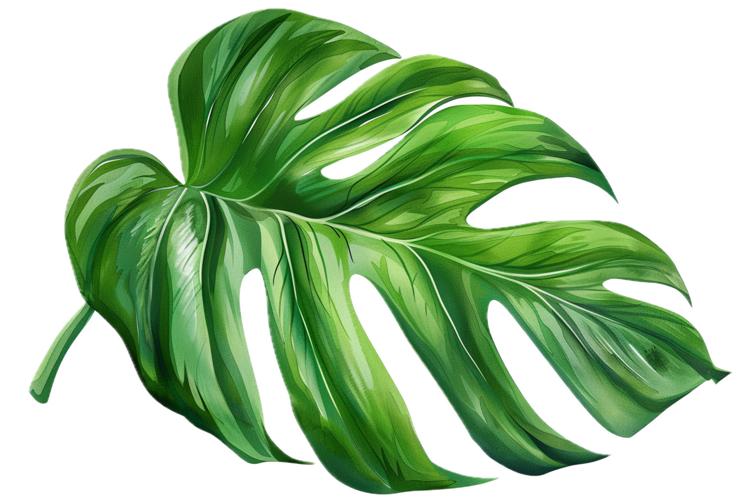 Monstera leaf