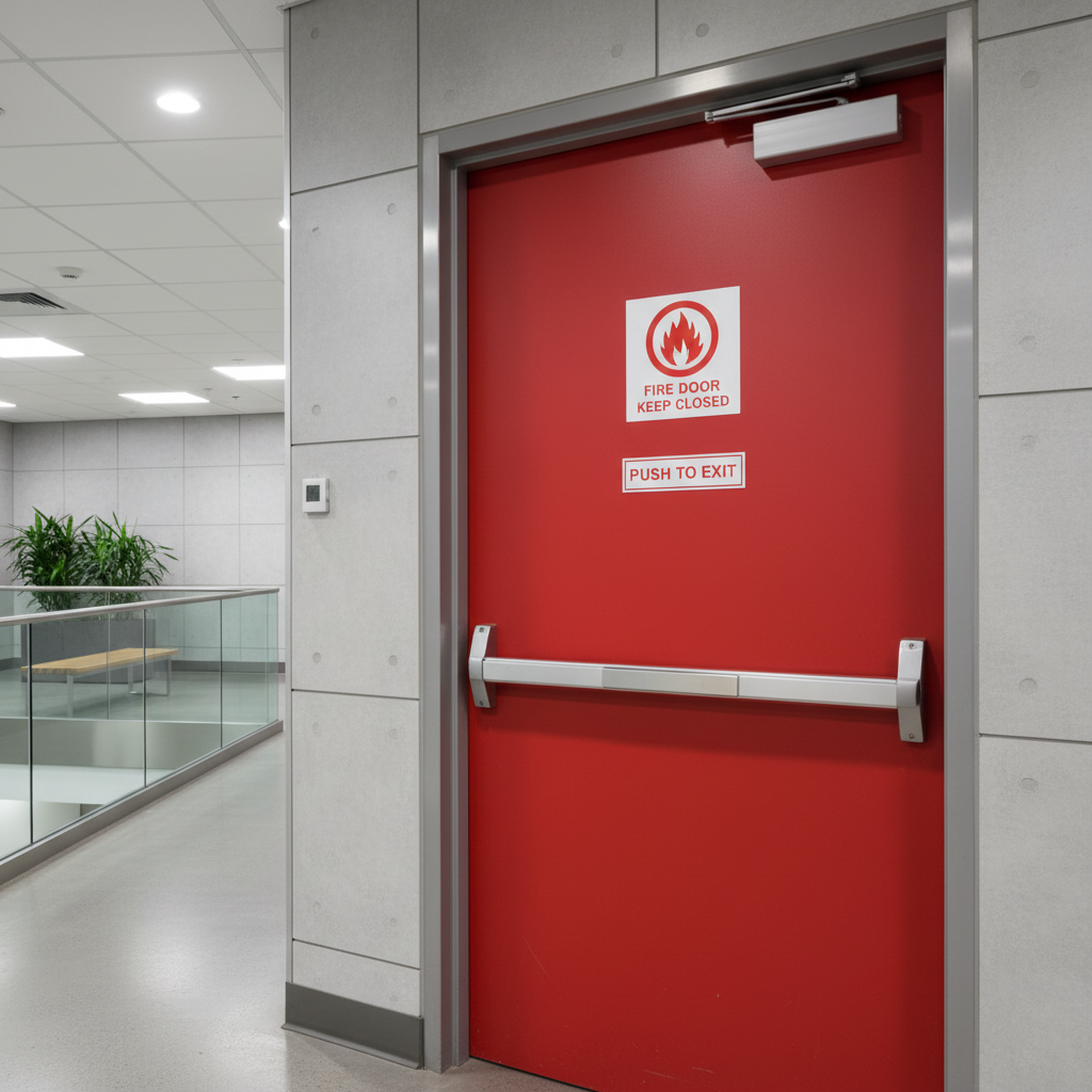Professional fire door inspection - FMJ Fire Ltd serves South London and Surrey areas