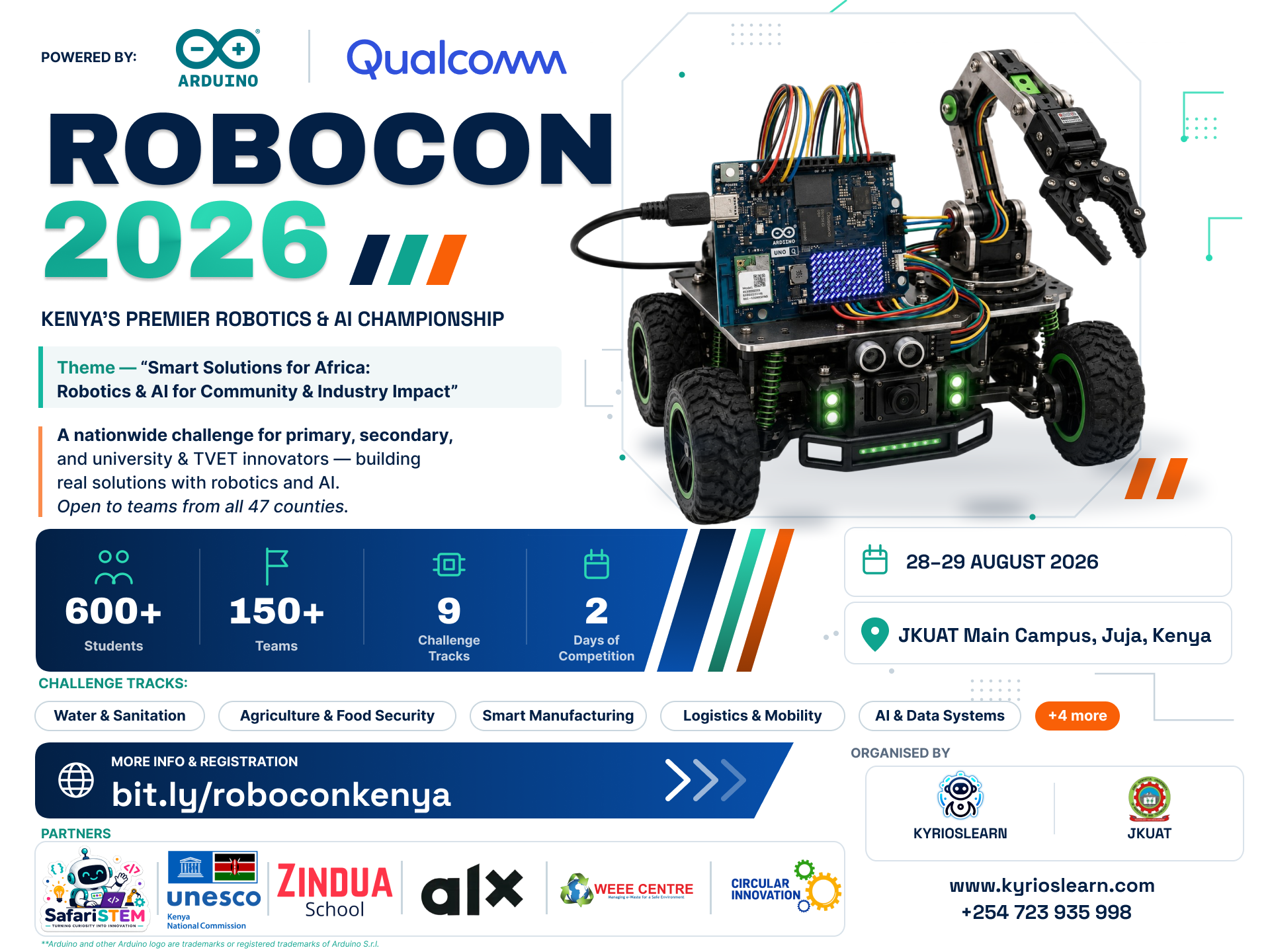 Official Robocon Kenya 2026 poster
