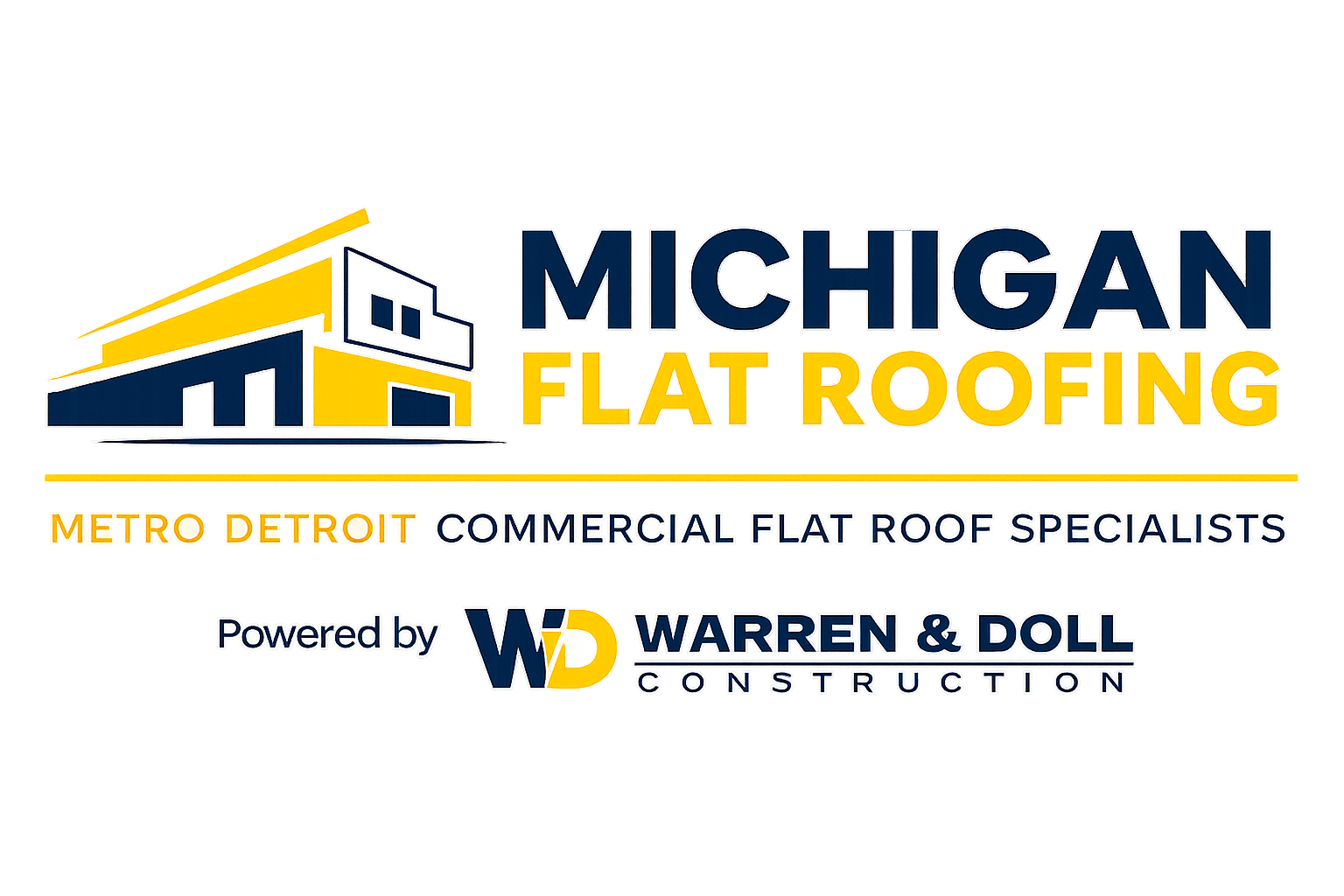 Michigan Flat Roofing logo
