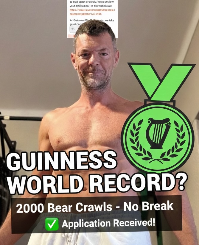 Guinness World Record - 2000 Bear Crawls
