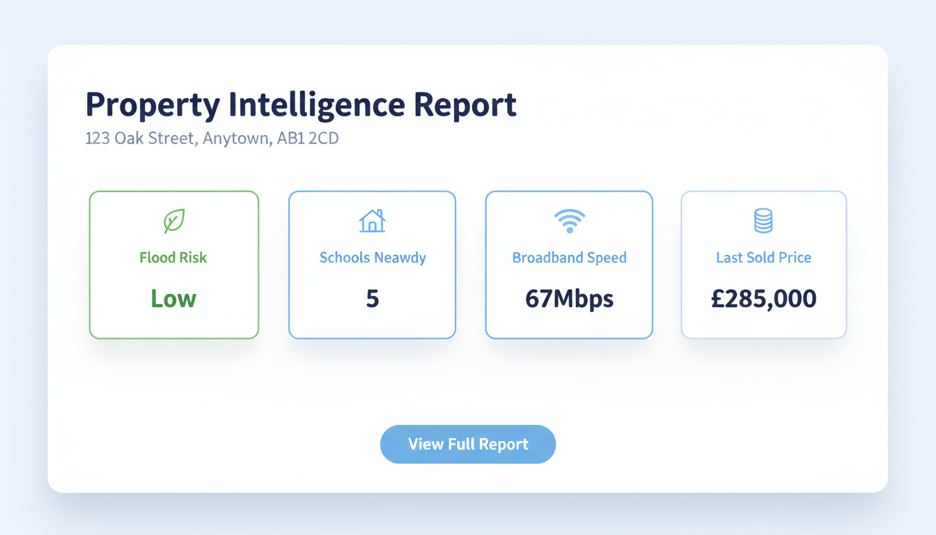 Property Intelligence Report preview