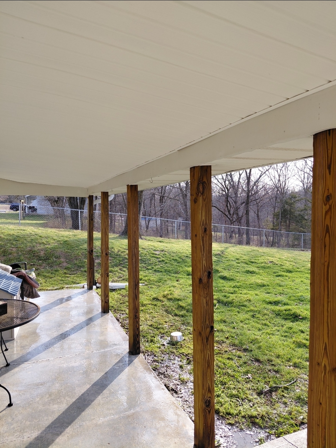 Soffit & Porch Cleaning - After