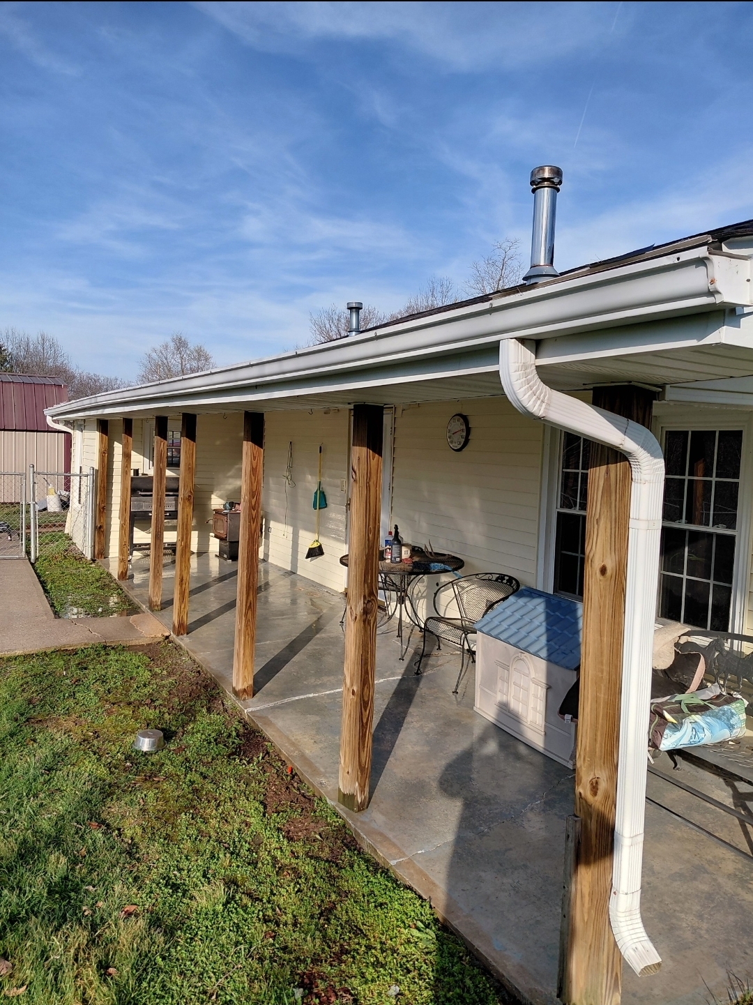 Patio & Gutters - After