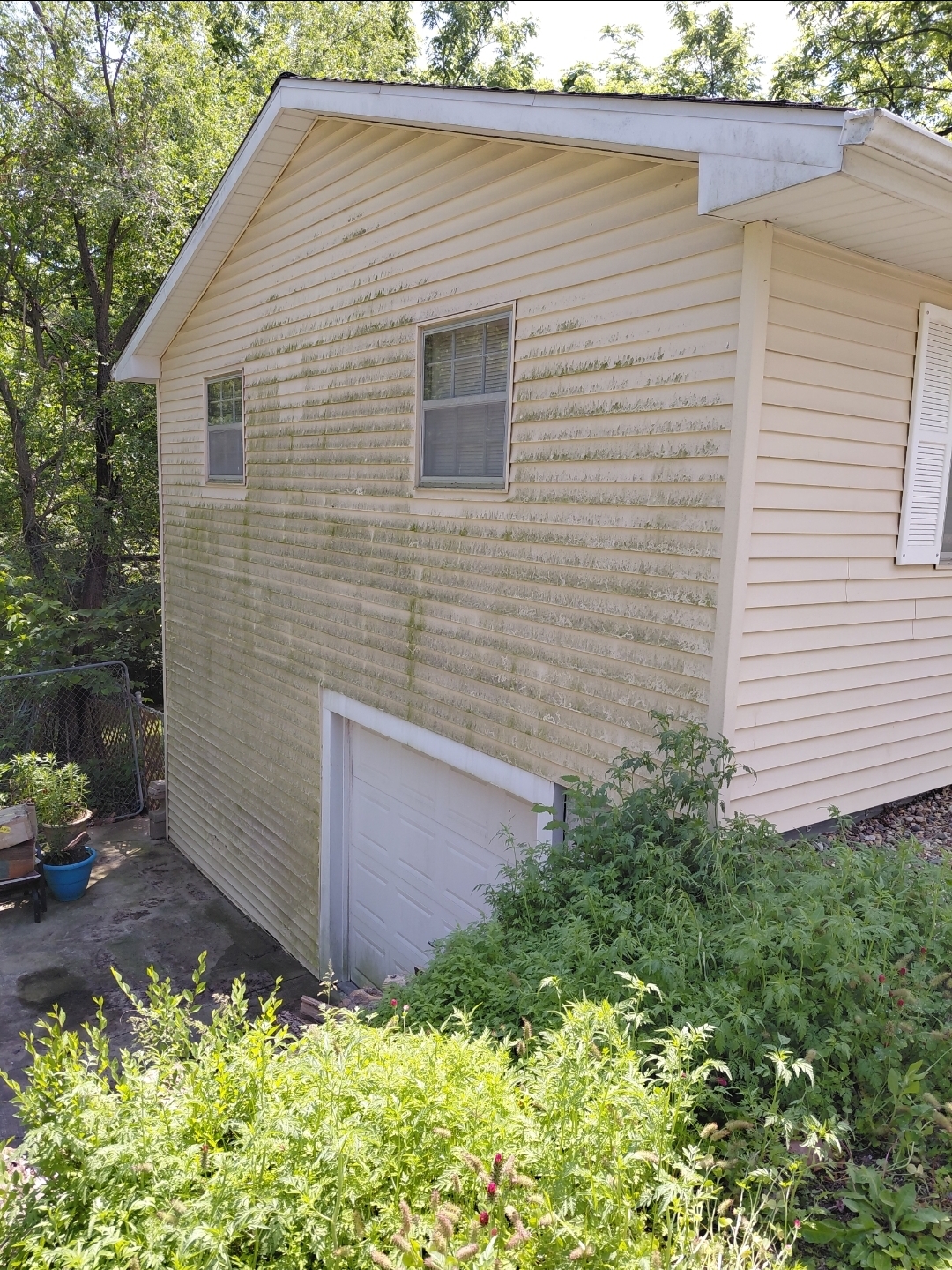 Garage Siding - After