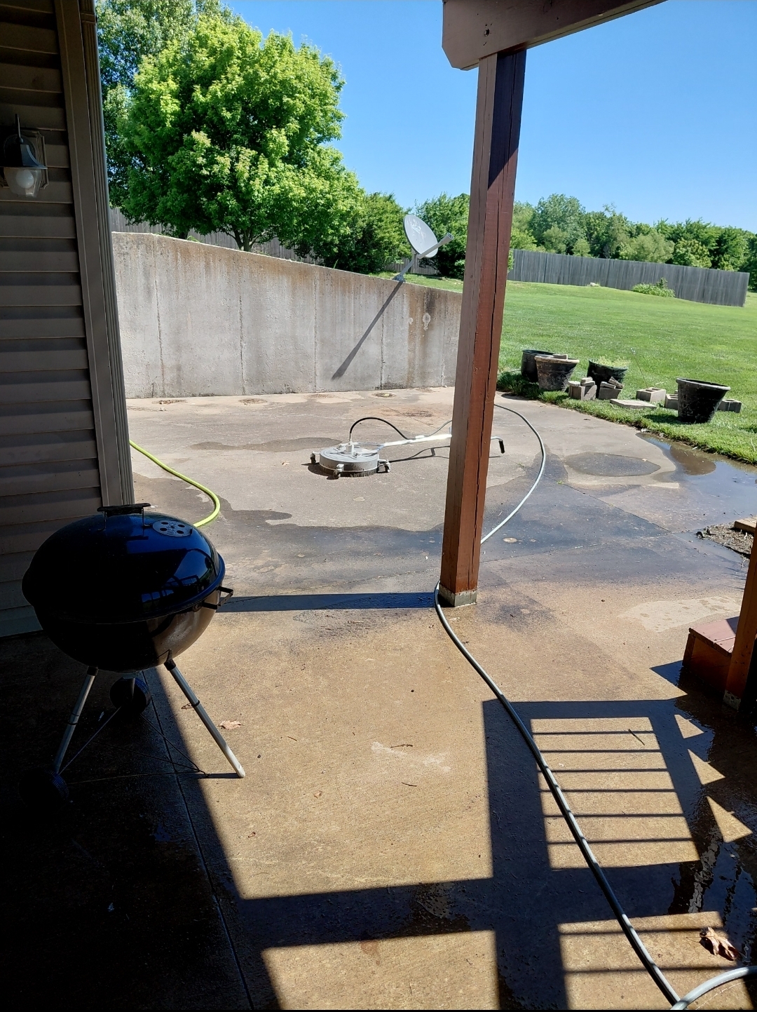Backyard Patio - Before