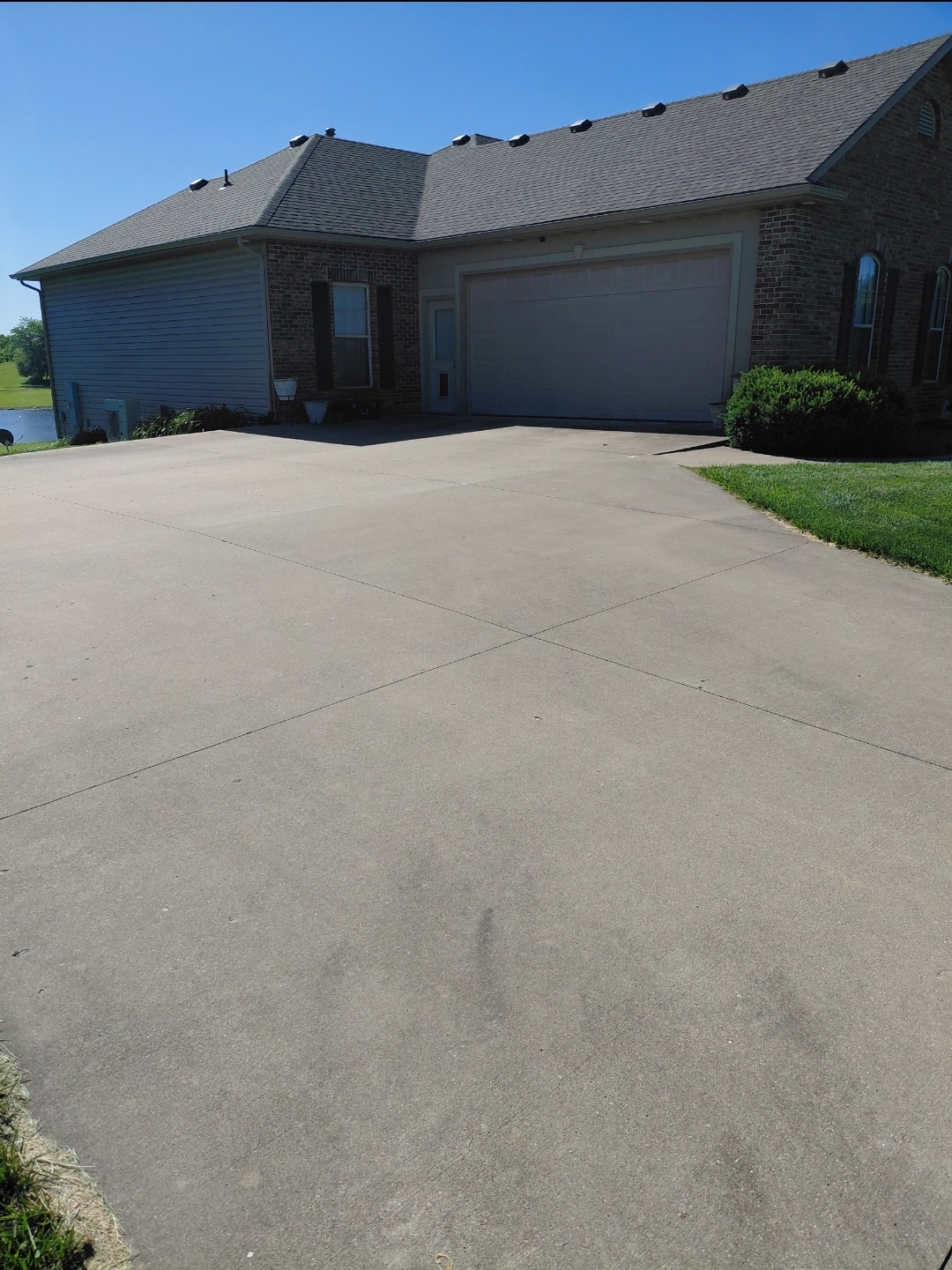 Driveway Cleaning - Before