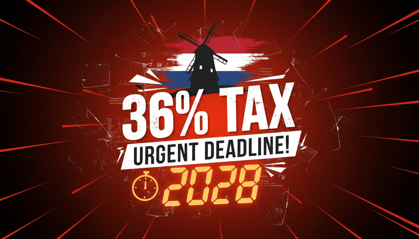 Dutch Box 3 Tax 2026: 36% Wealth Tax Exit to Switzerland or Greece