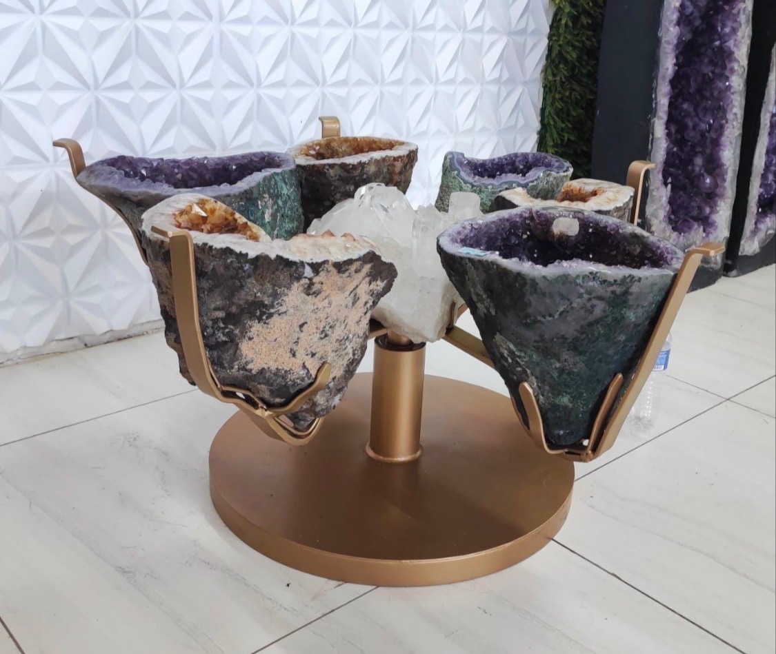 Crystal Geode Table