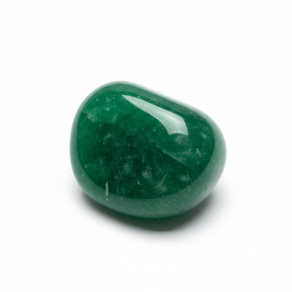 Jadeite crystal - detailed view showing color and natural formation