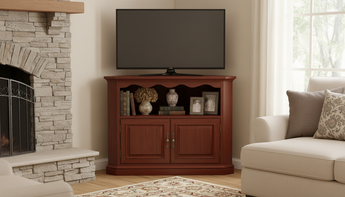 Tall 42" Corner TV Stands