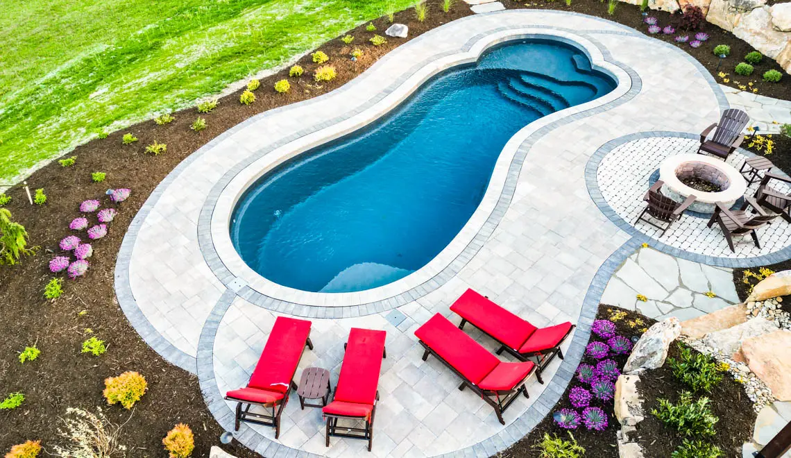 Leisure Pools The Eclipse™ Fiberglass Pool Thumbnail - St. Cloud Minnesota