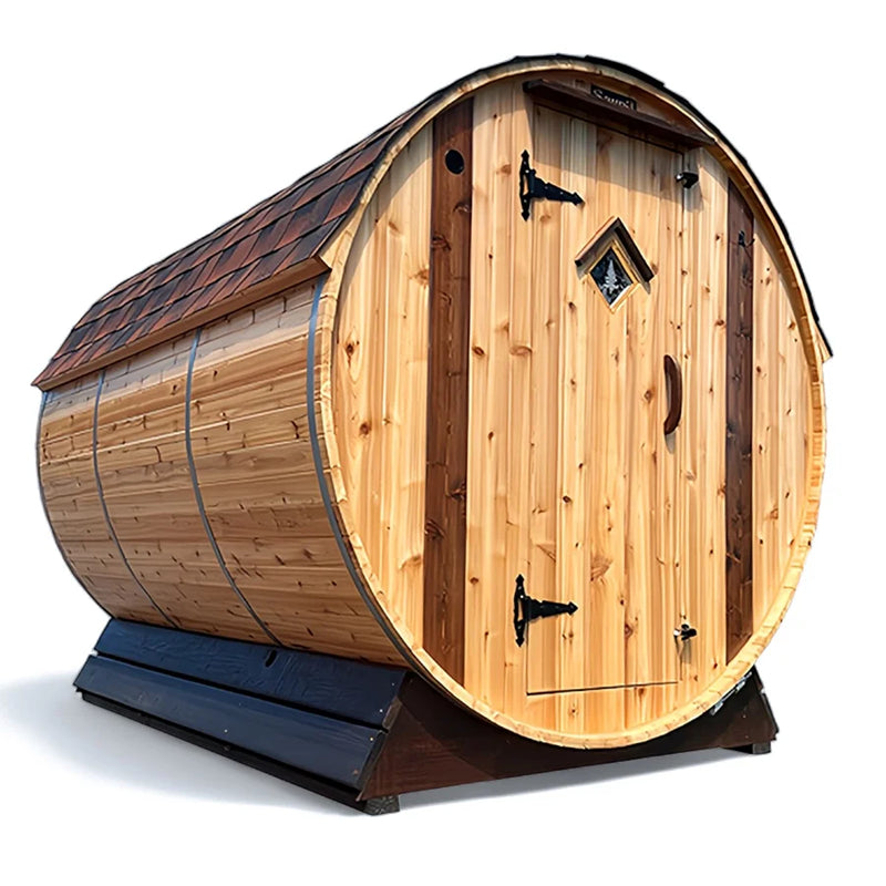 Setri 6 Person Cedar Barrel Sauna 6 Person Sauna - St. Cloud Minnesota
