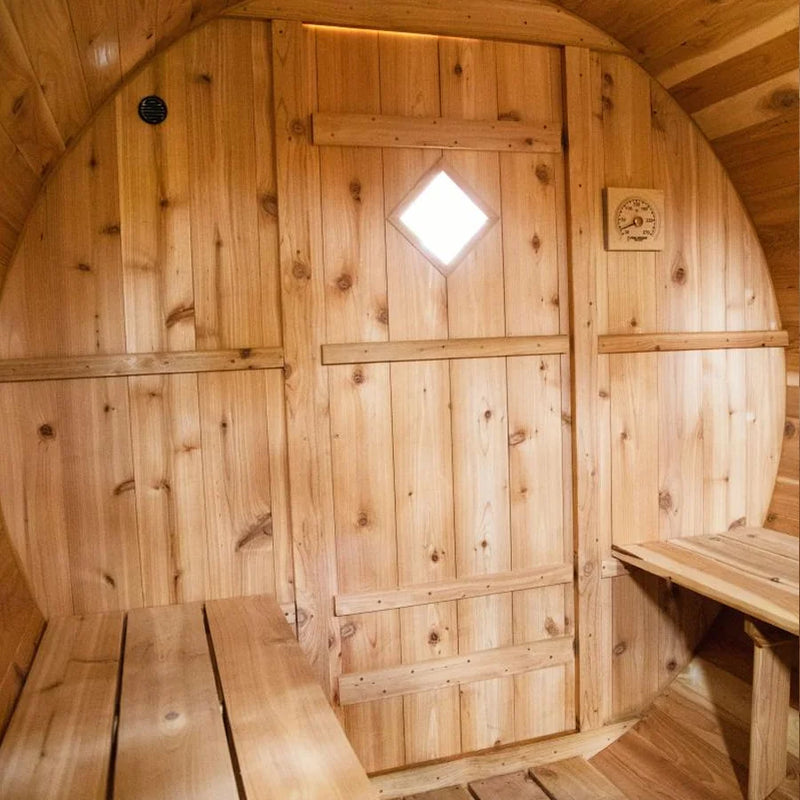 Setri 4 Person Cedar Barrel Sauna 4 Person Sauna Thumbnail - St. Cloud Minnesota