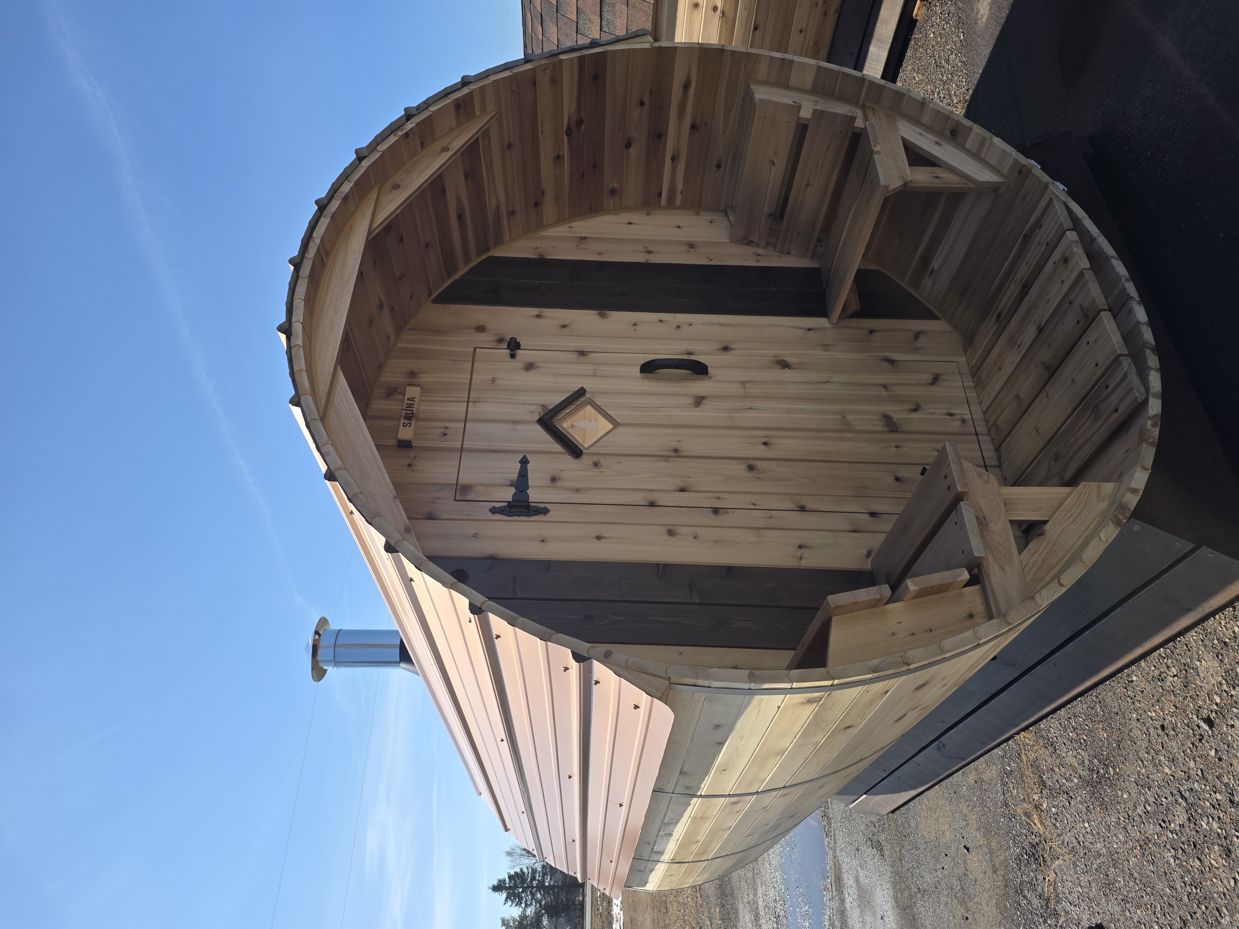 Setri Barrel Saunas in Buffalo