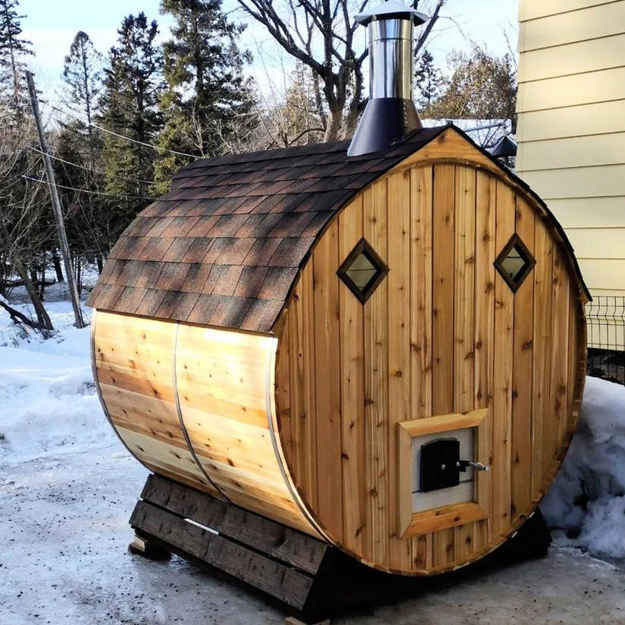 Setri 6 Person Cedar Barrel Sauna 6 Person Sauna Thumbnail - St. Cloud Minnesota