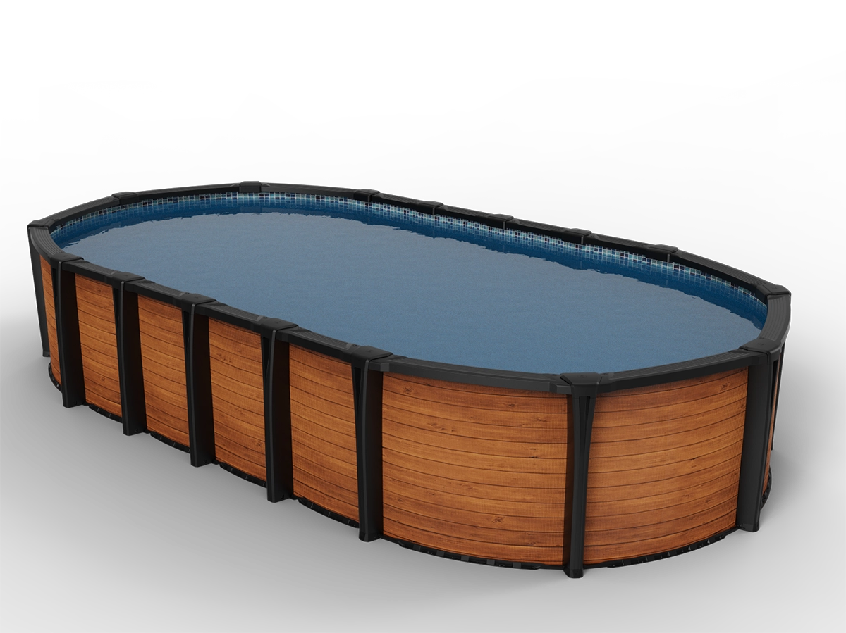 Carvin Redwood Fiberglass Pool Thumbnail - St. Cloud Minnesota