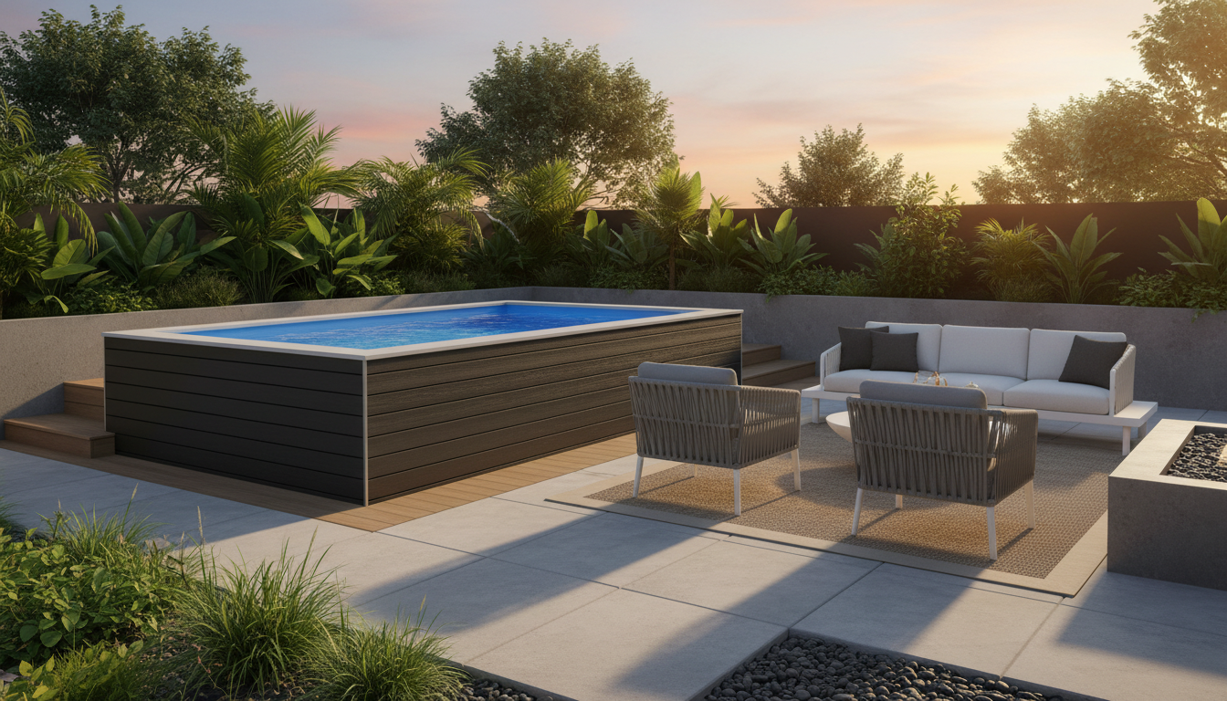 The Little Pool Co Relax 4.0 Fiberglass Pool - St. Cloud Minnesota