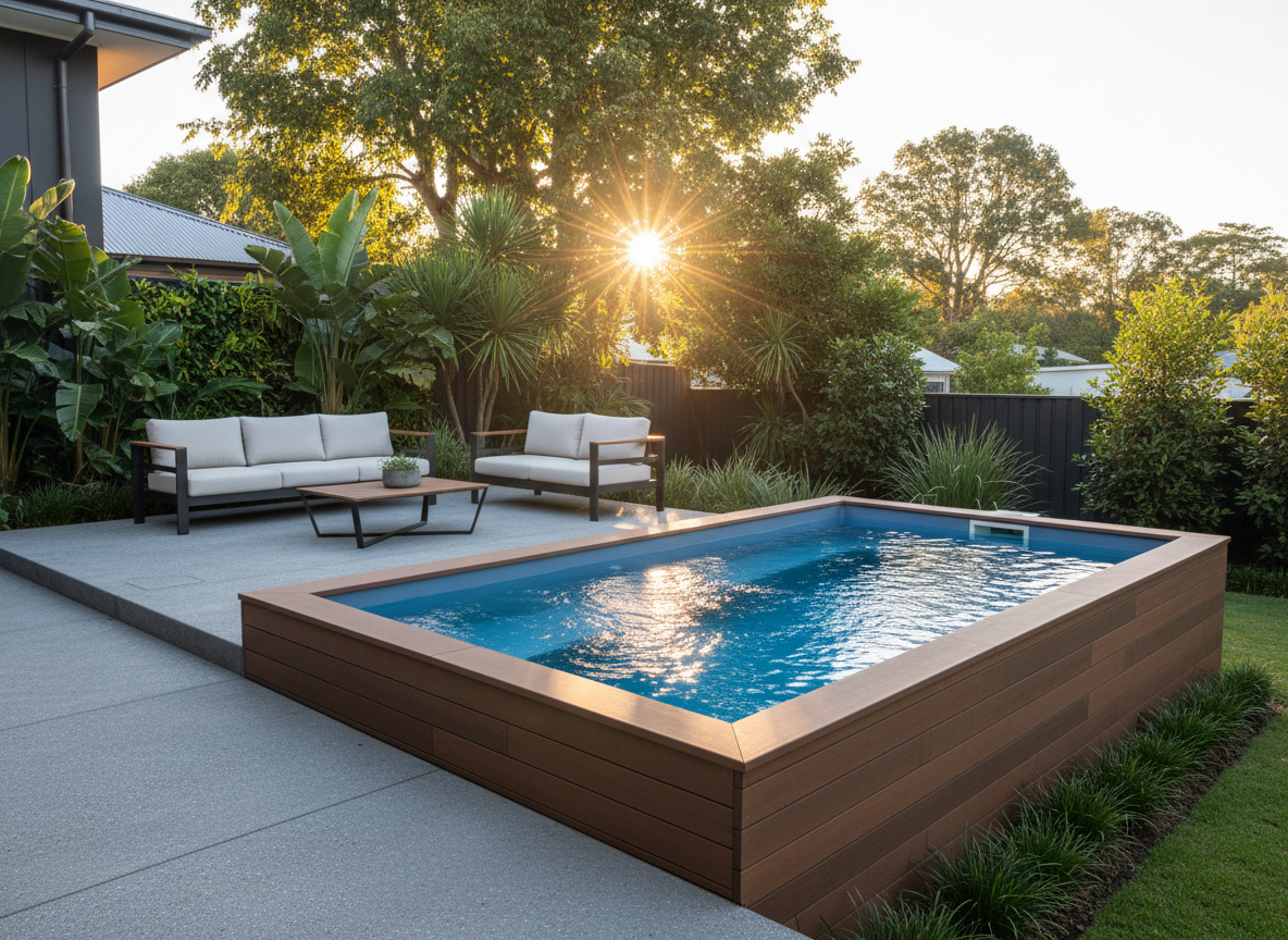 The Little Pool Co Relax 6.3 Fiberglass Pool - St. Cloud Minnesota