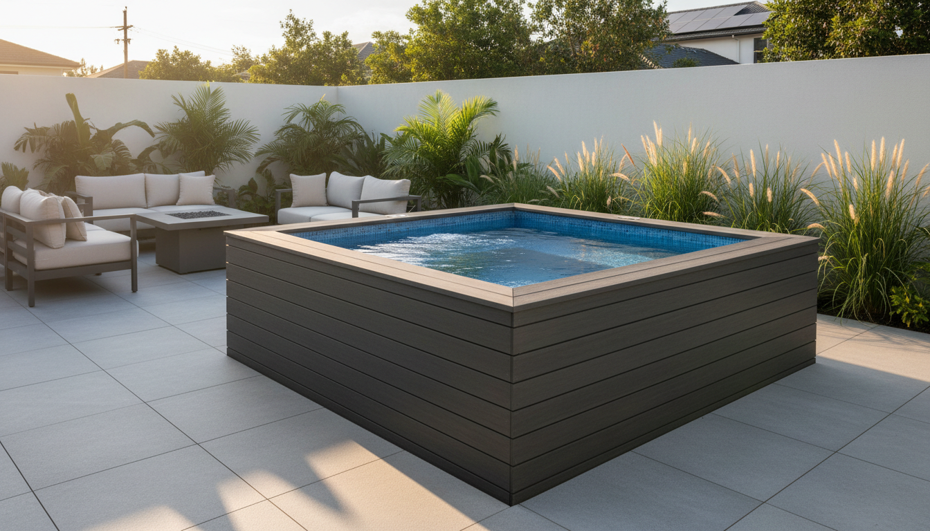 The Little Pool Co Plunge 2.8 Fiberglass Pool - St. Cloud Minnesota