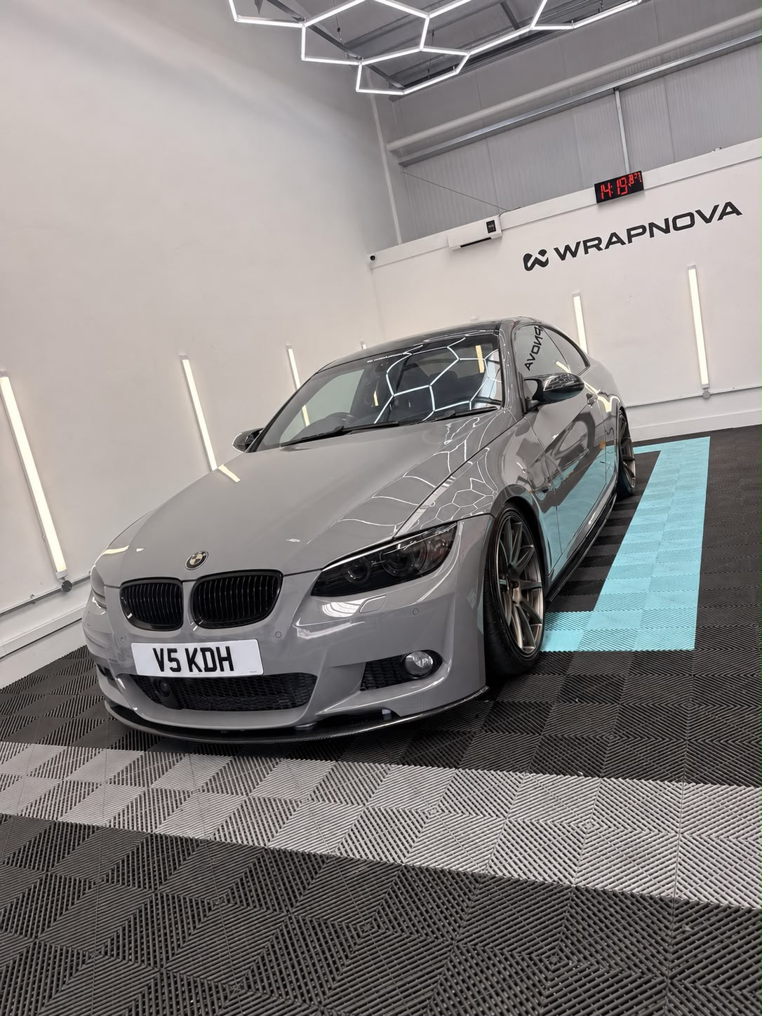 BMW 3 Series: Exterior Wrap, Body Kit and Tinted Headlights