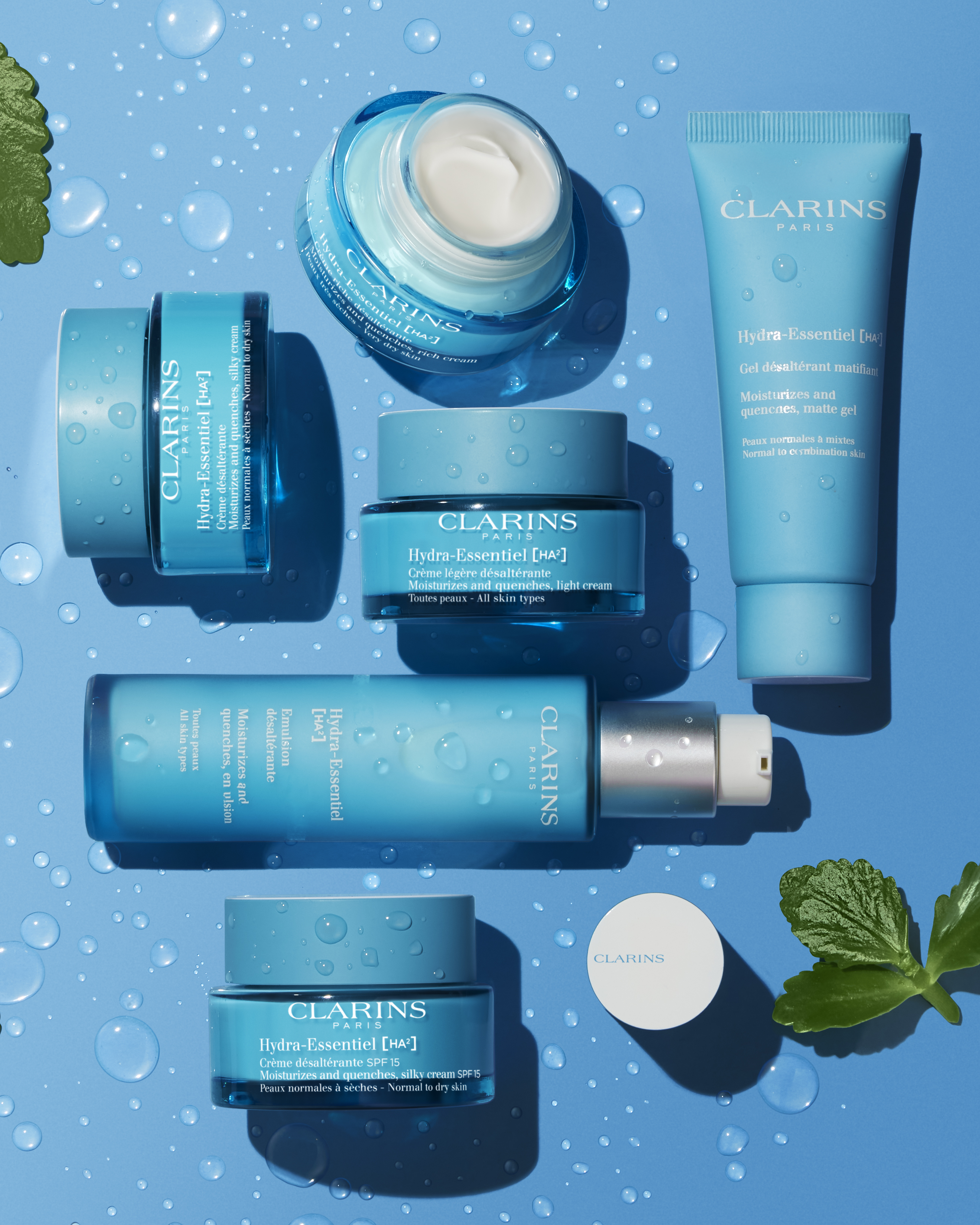 Clarins skincare
