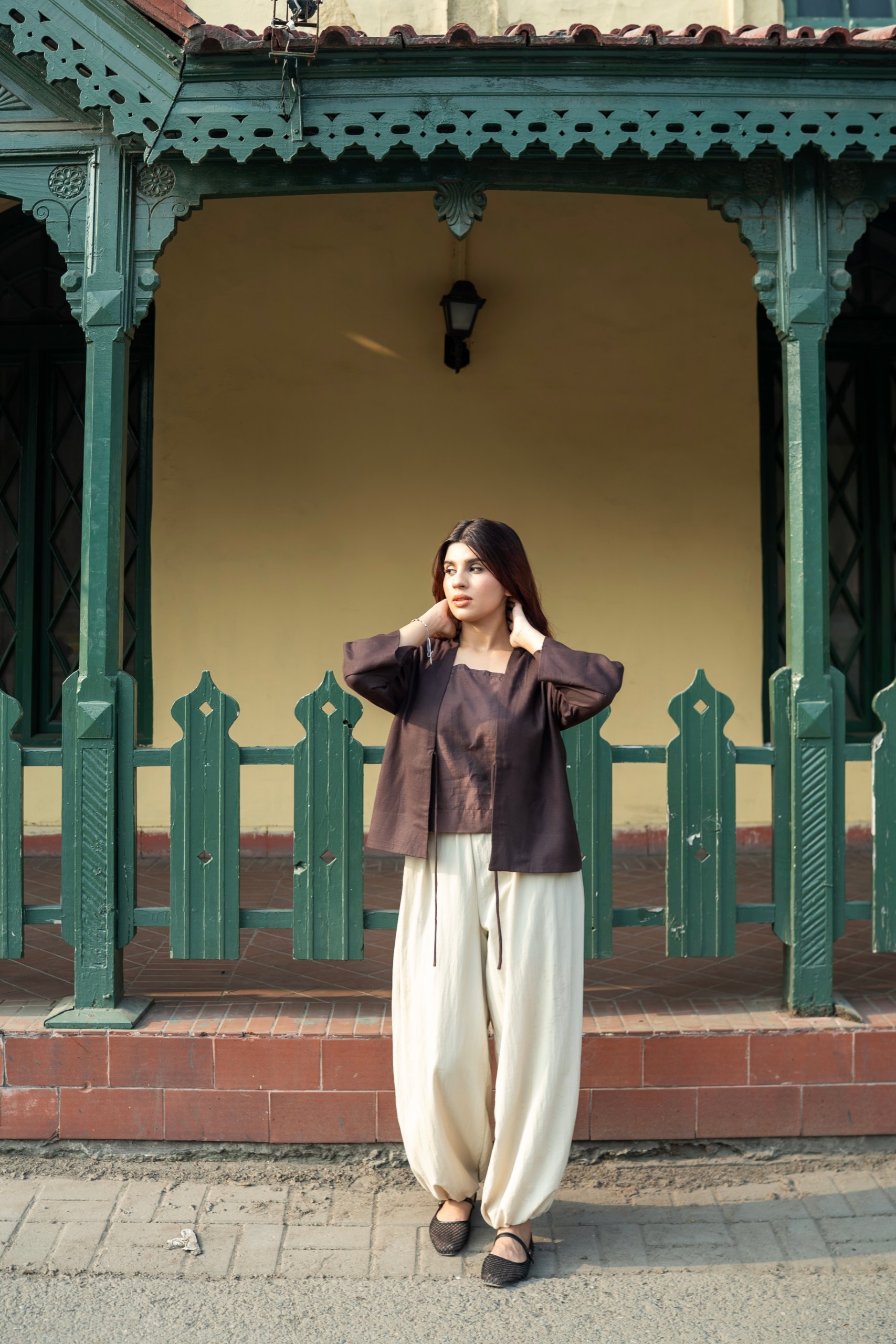 Cropped Kimono