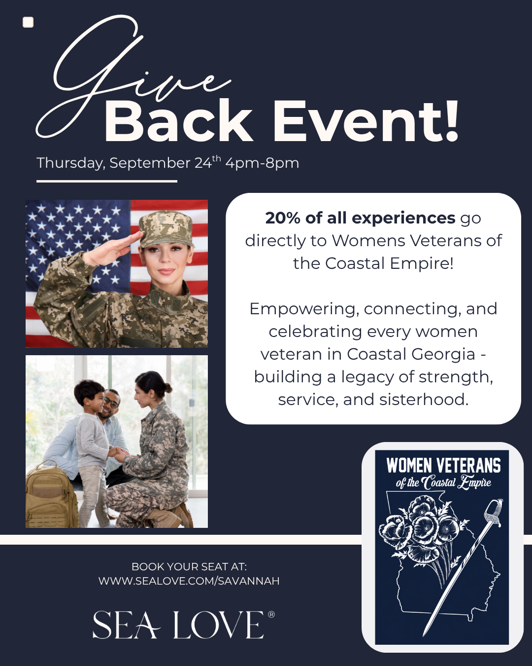 Give Back Day: Women Veterans of the Coastal Empire