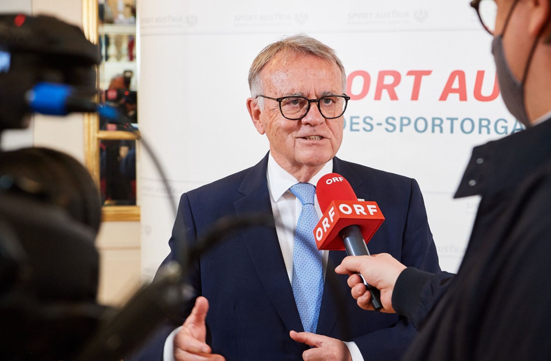 Hans Niessl bei einer Veranstaltung