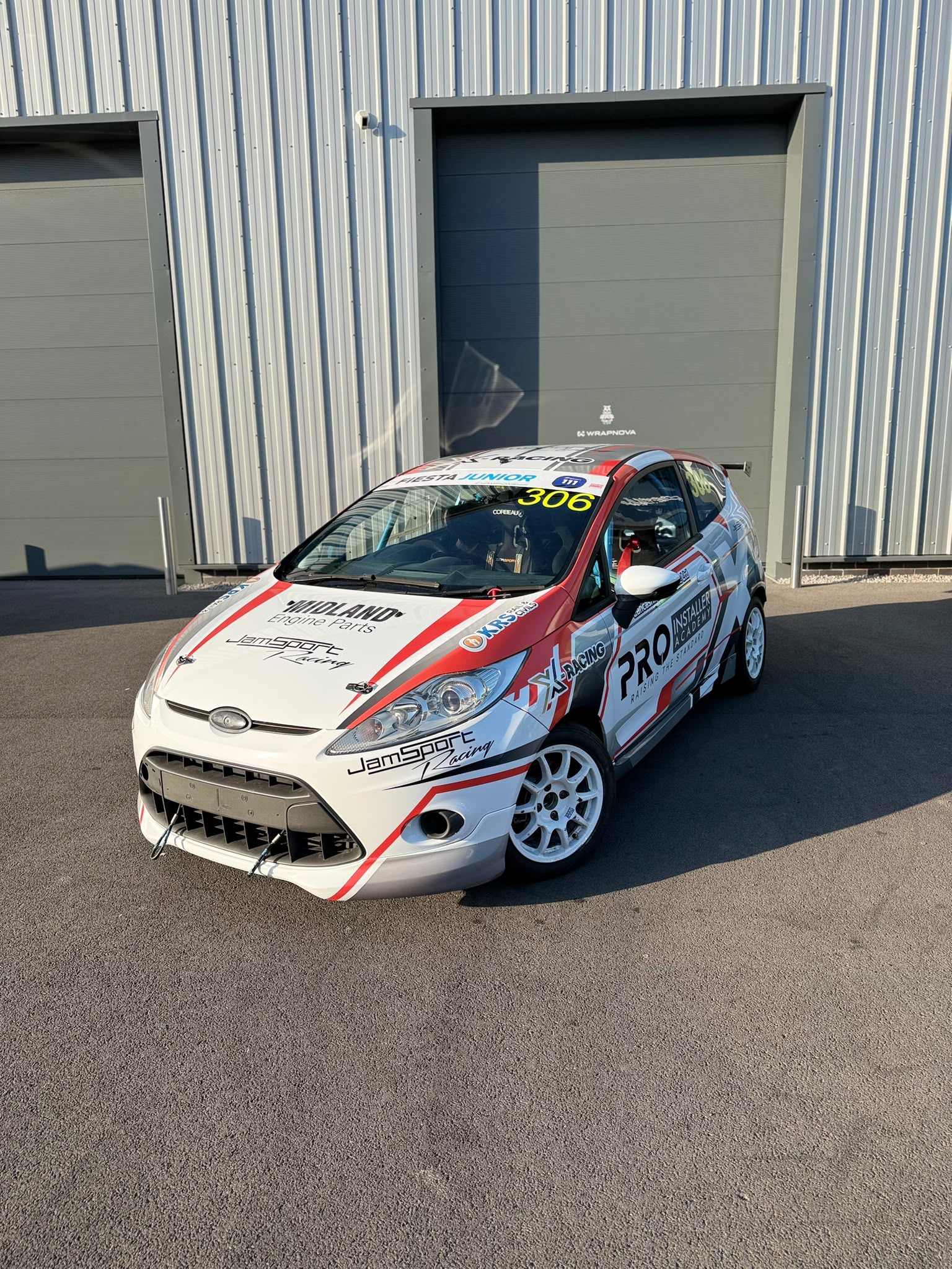 Ford Fiesta Racecar: Full Custom Print Livery