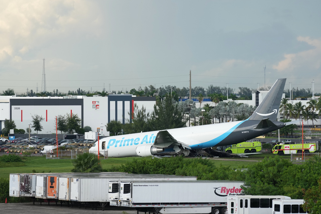 Five Killed, Five Injured After Amazon Cargo Plane Crashes at Miami Airport