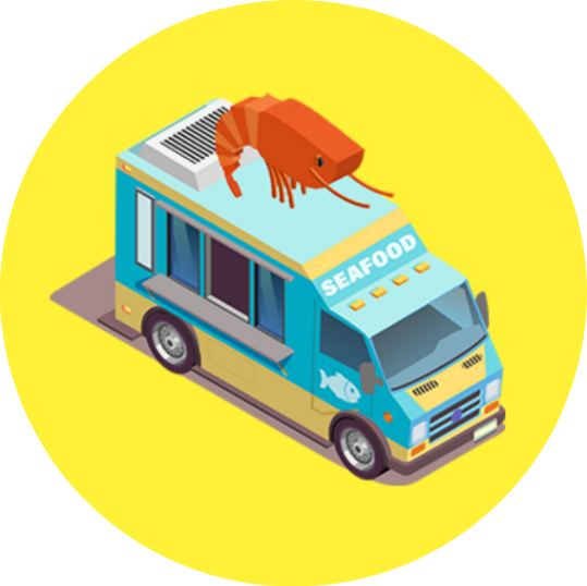 Seafood food truck category