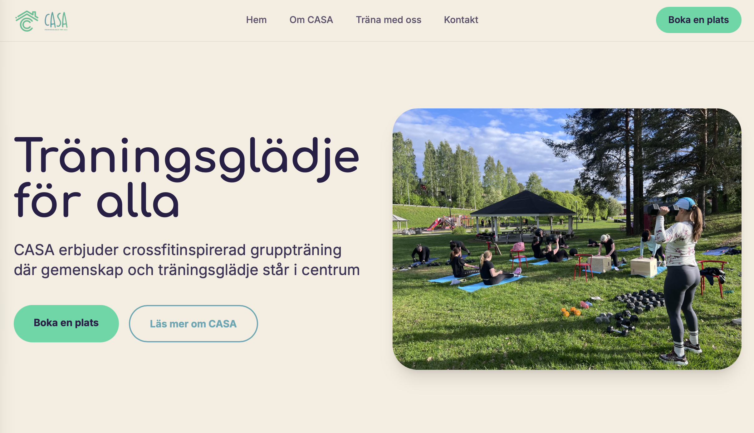 CASA Träning