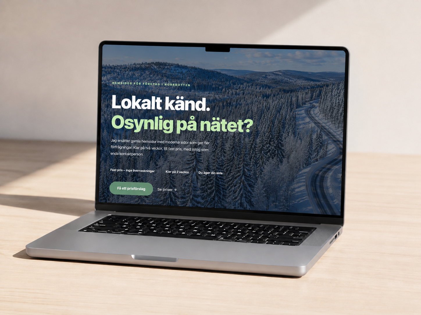 Laptop mockup