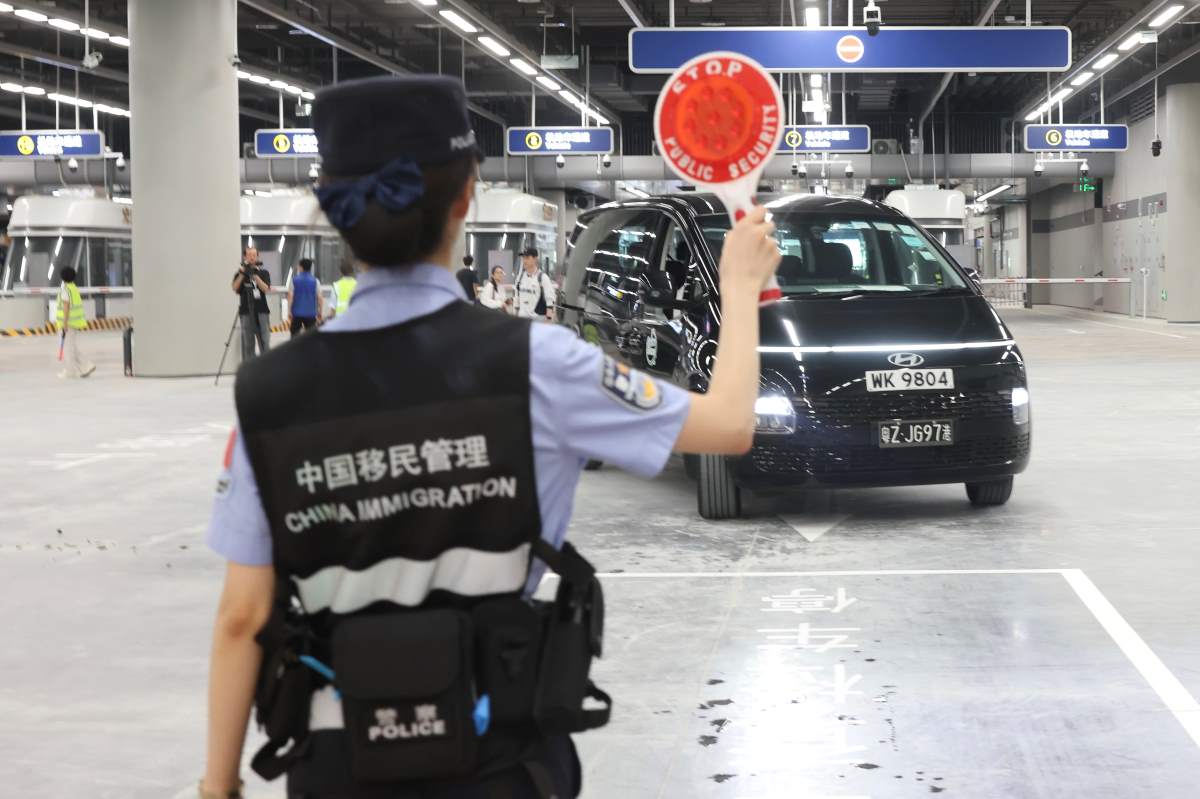 Largest ever stress test at new Huanggang Port hailed as success