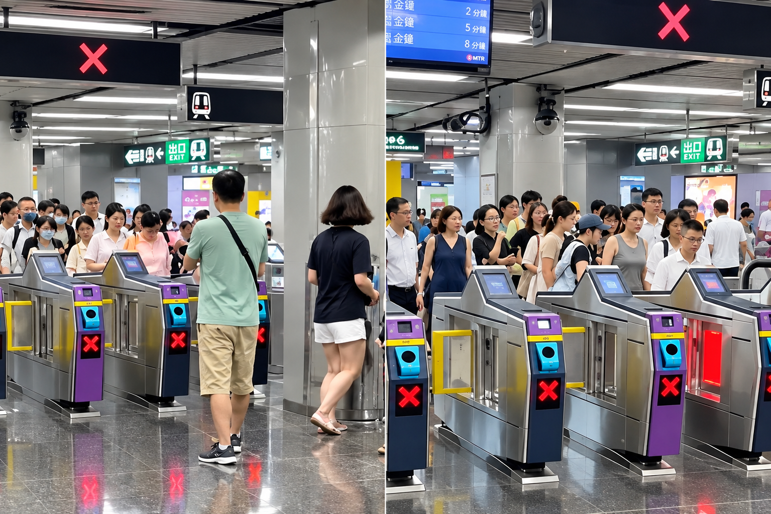 Police Investigate 36 Passengers Allegedly Gate Crashing at Tsim Sha Tsui MTR Station