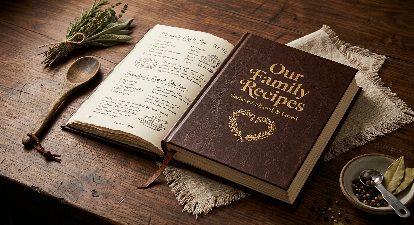 Our Family Recipes — a cherished heritage cookbook