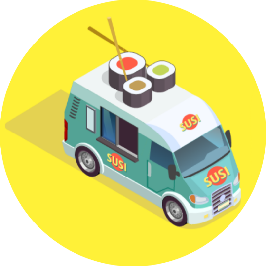 Sushi food truck category
