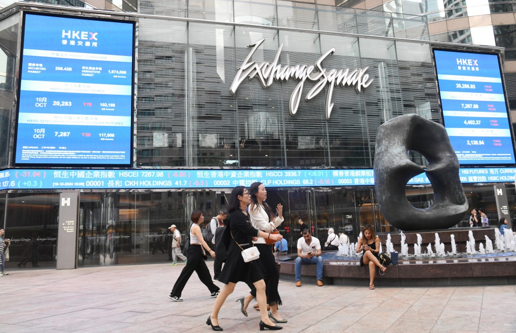 Hong Kong Stocks Rise as Tencent Leads Technology Rally Ahead of Trump Xi Meeting
