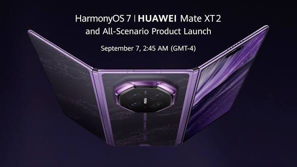 Huawei Unveils Second Generation Tri Fold Phone With New Kirin 9050 Pro Chip