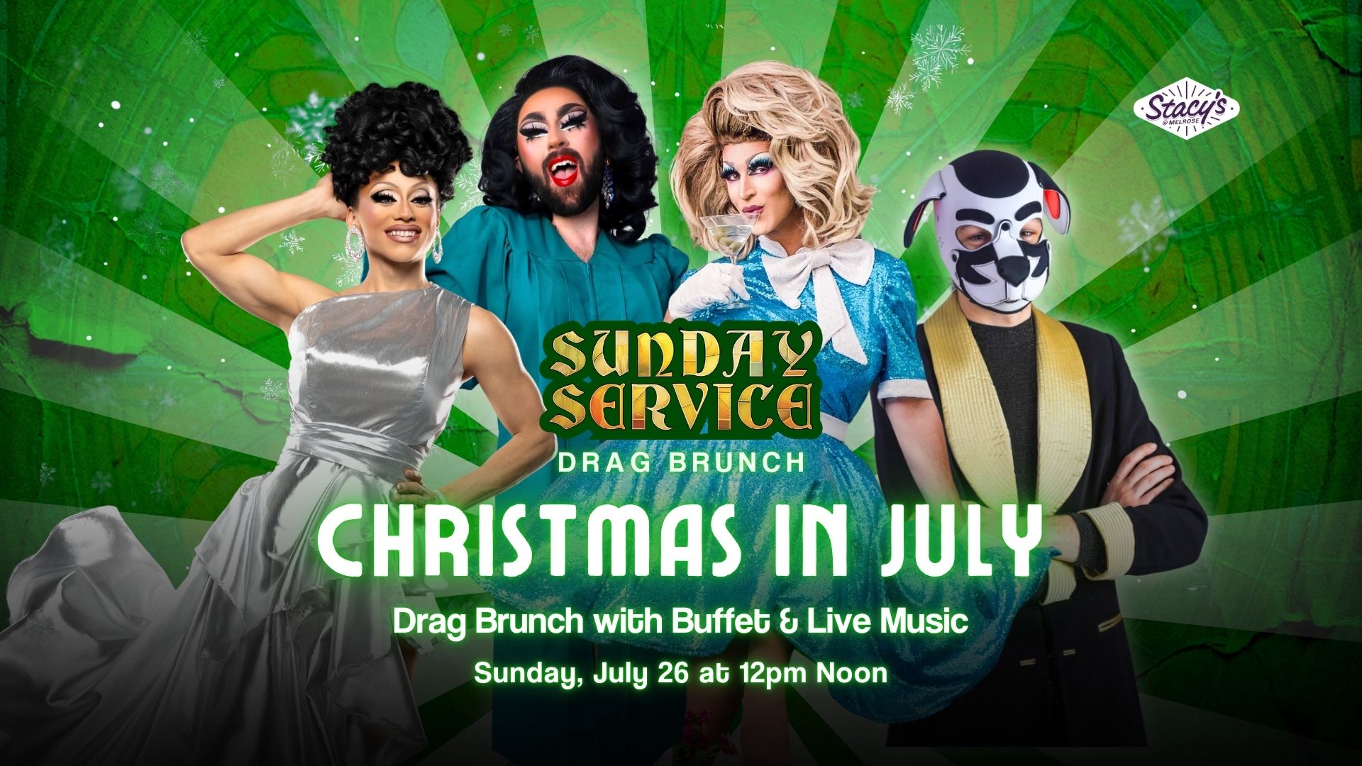 Sunday Service Drag Brunch - Christmas in July