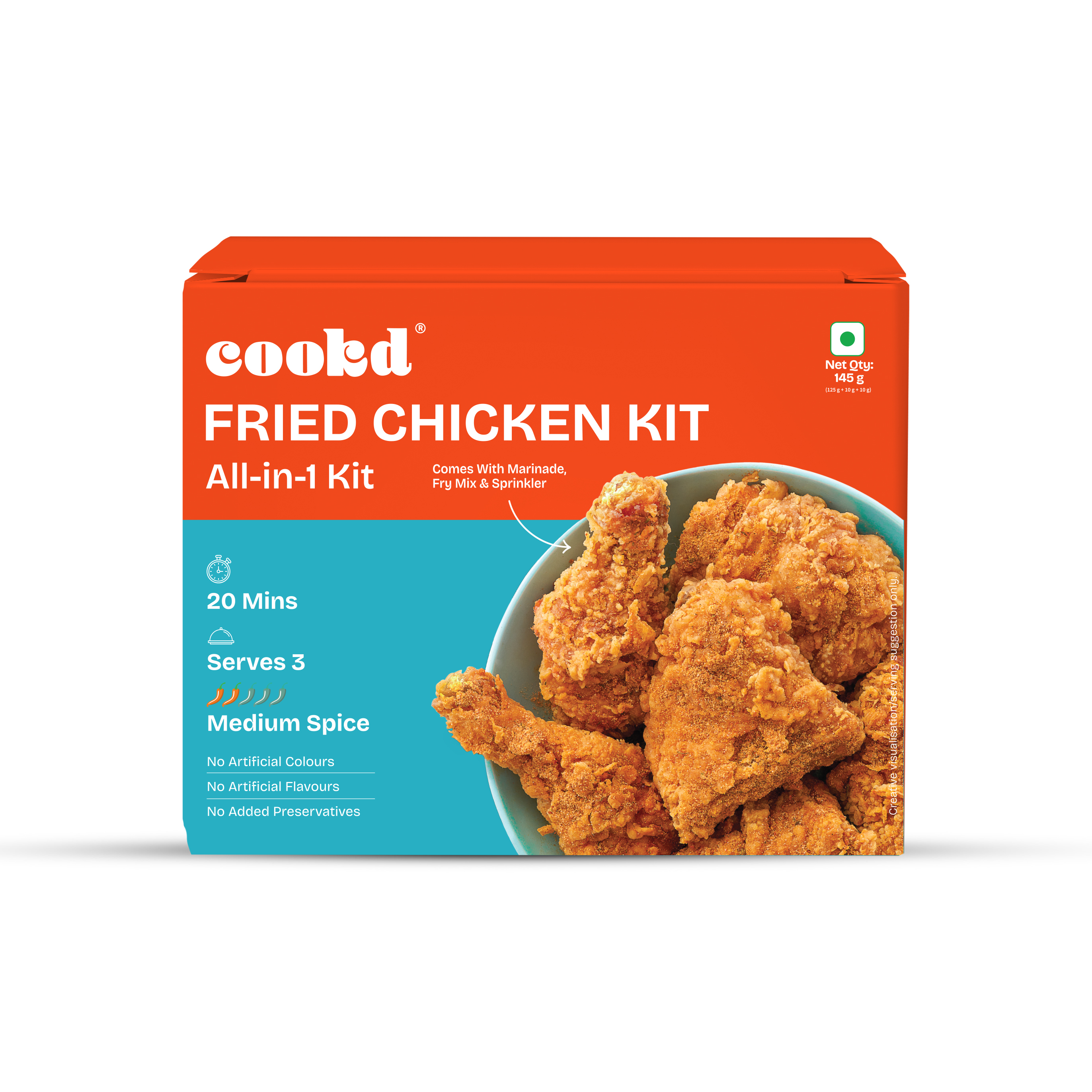 Fried Chicken Kit - Front of Pack