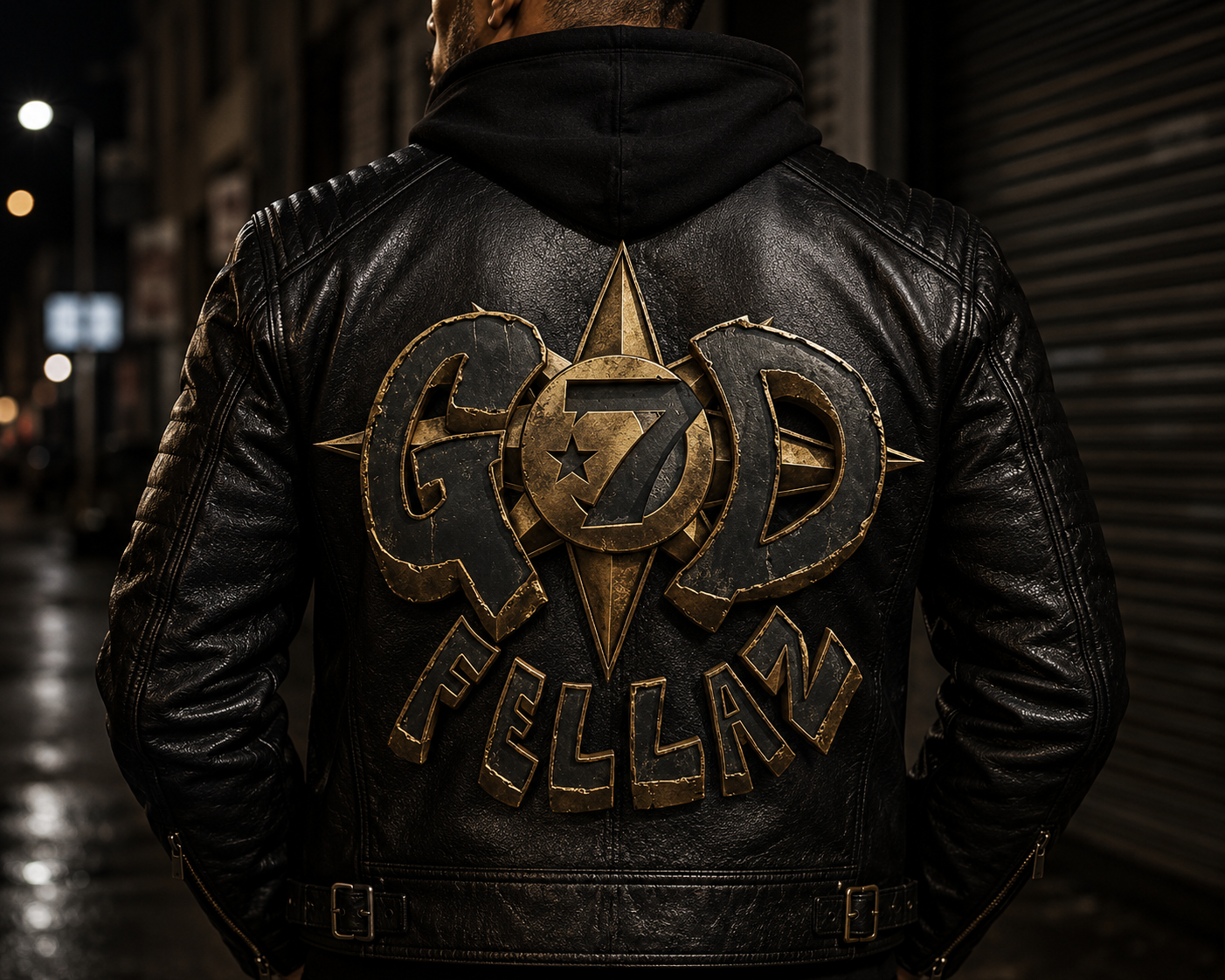 GODFELLAZ Signature Leather Jacket
