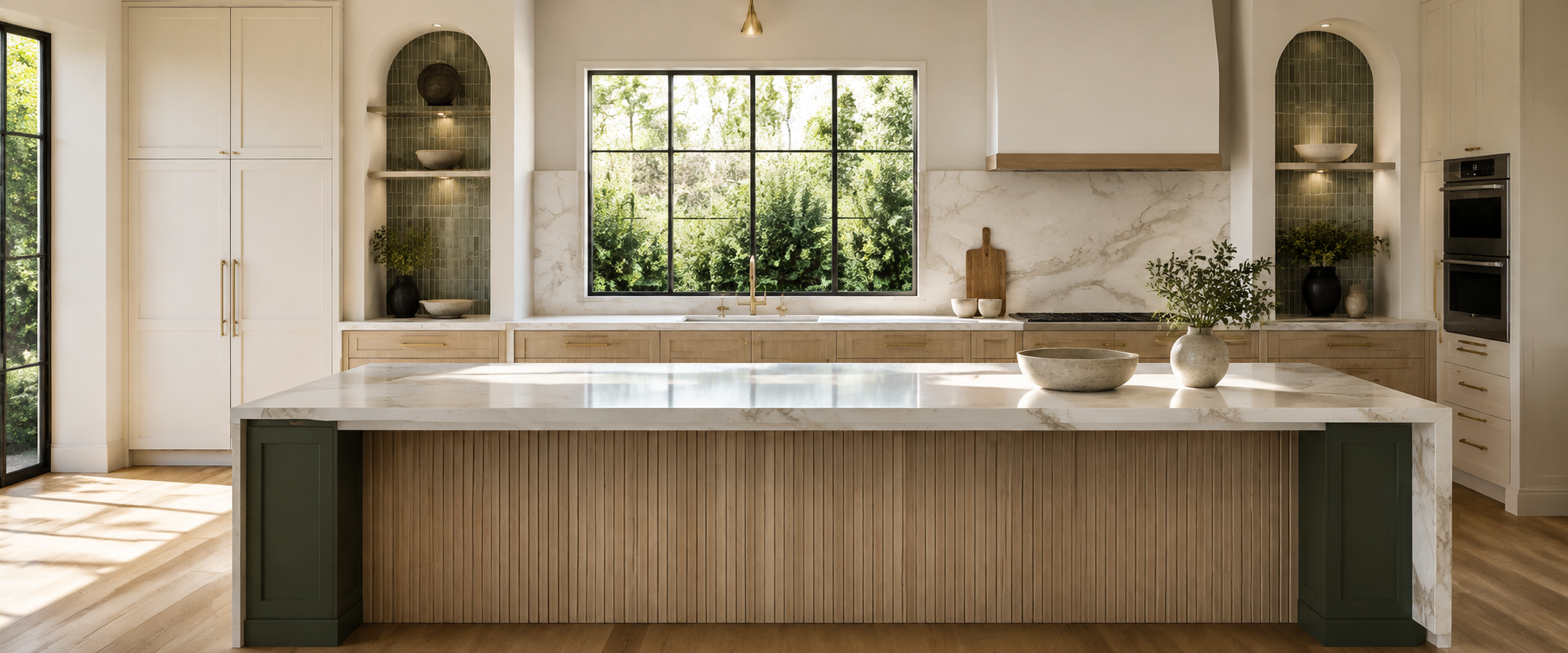 Main kitchen countertop presentation