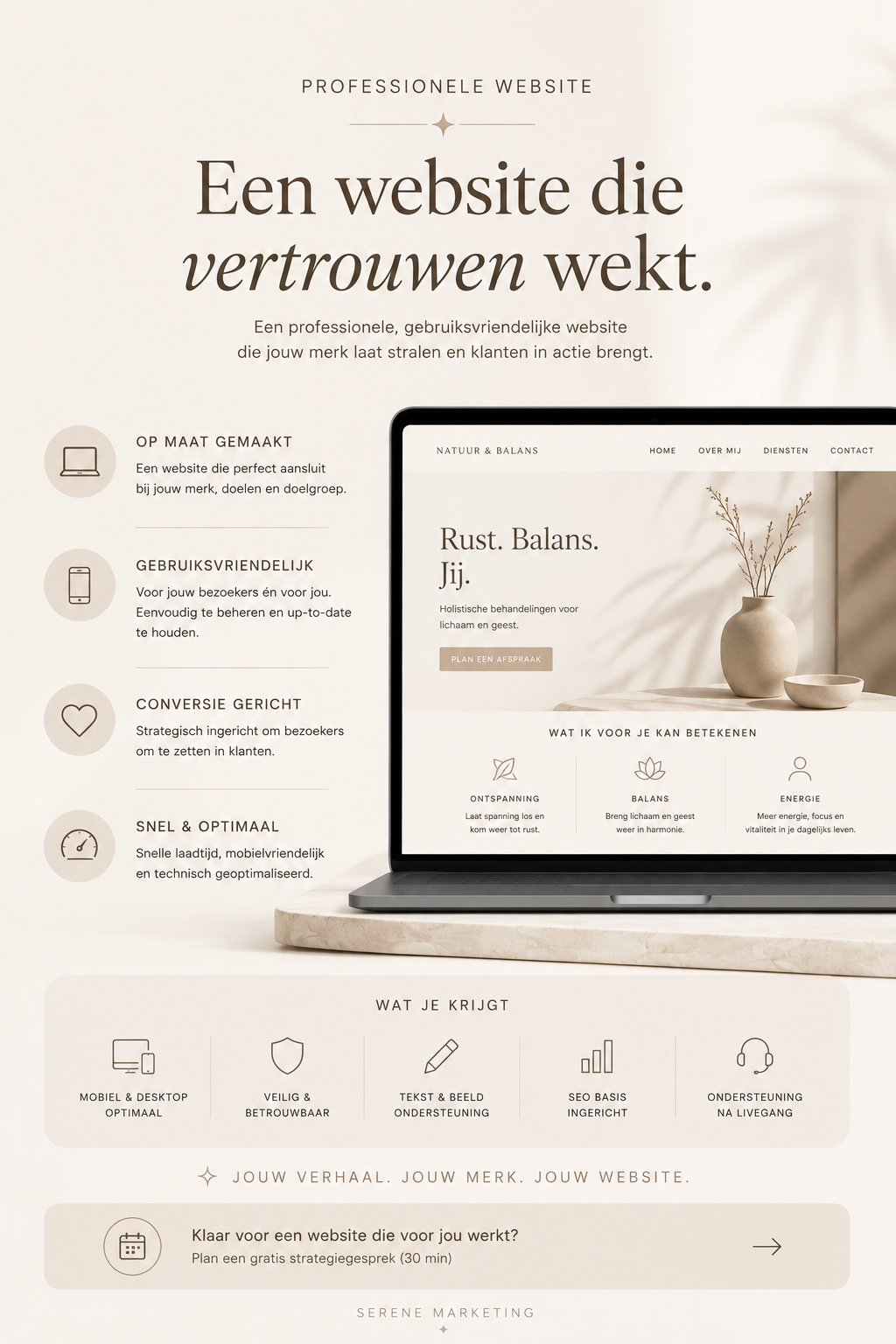 Rust. Balans. Jij.