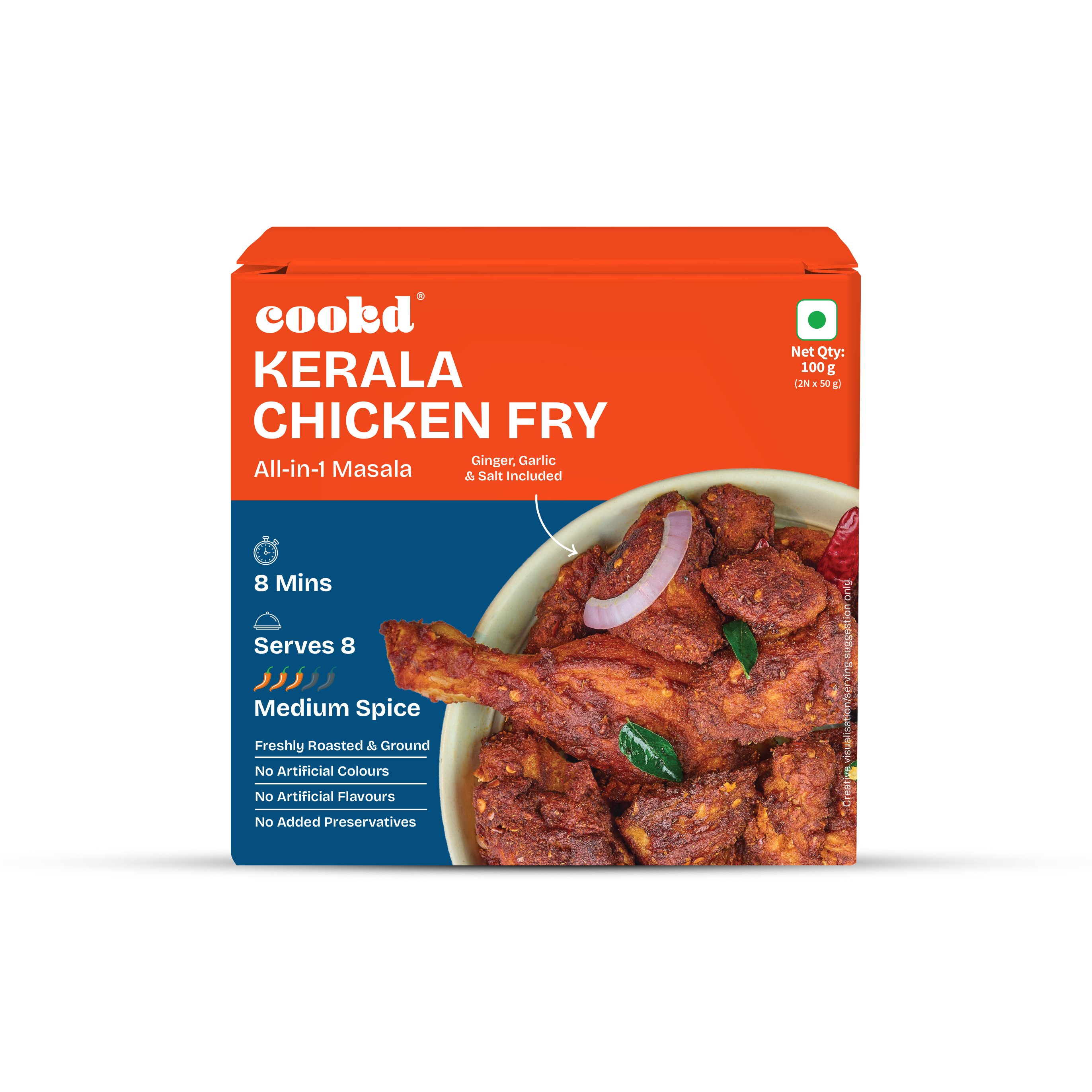 Kerala Chicken Fry - Front of Pack