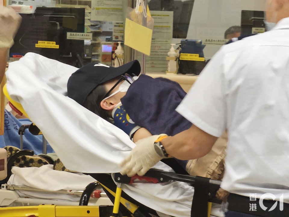 Woman injured after light fixture falls inside Tsim Sha Tsui office building elevator