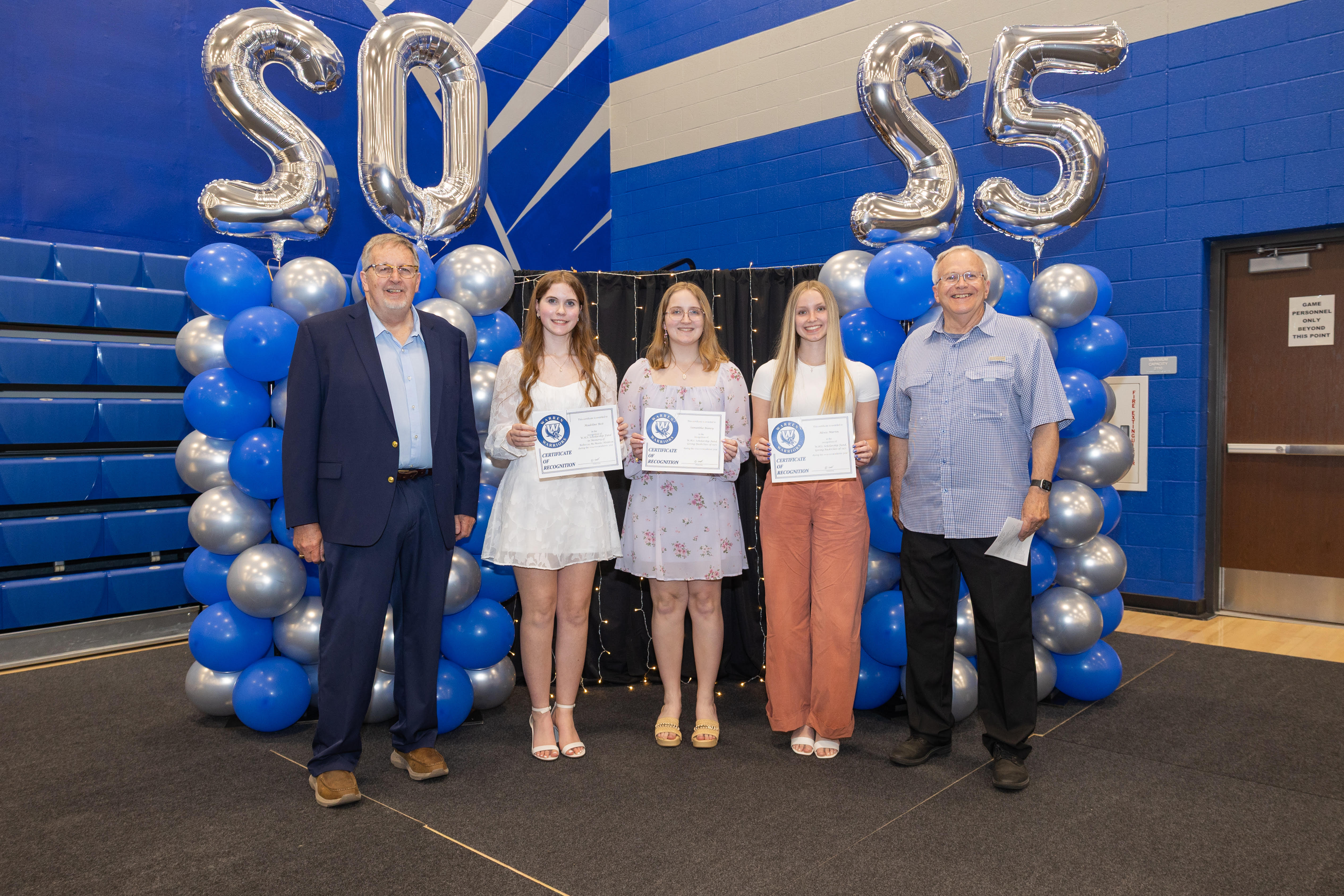W.H.S. Scholarship Senior Awards