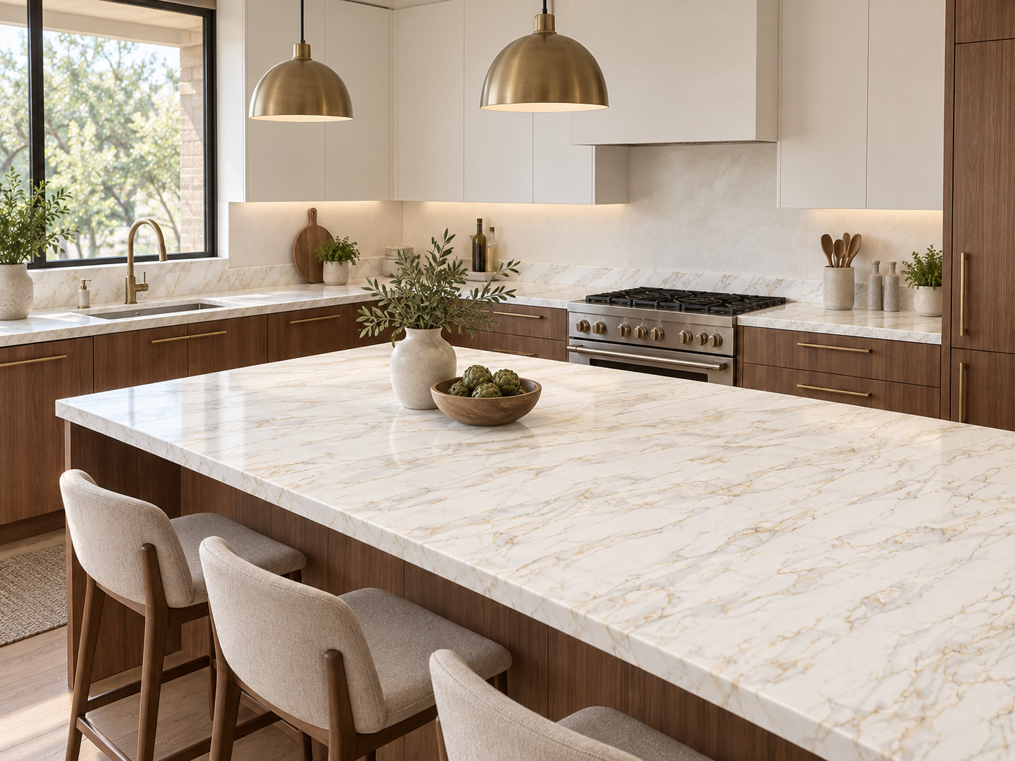 Concept visualization of TCE 4042 Seraphina Oro in a kitchen