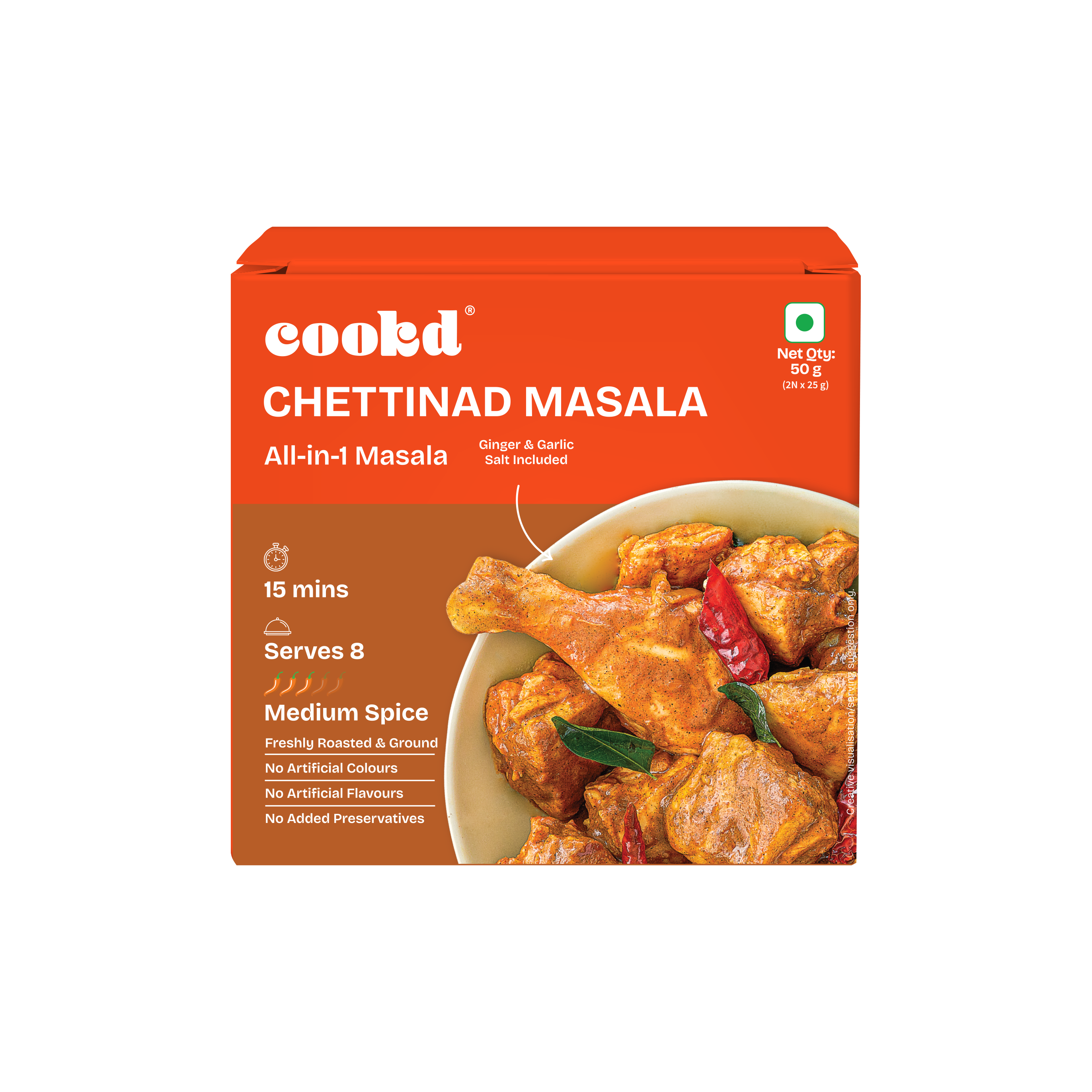 Chettinad Masala - Front of Pack